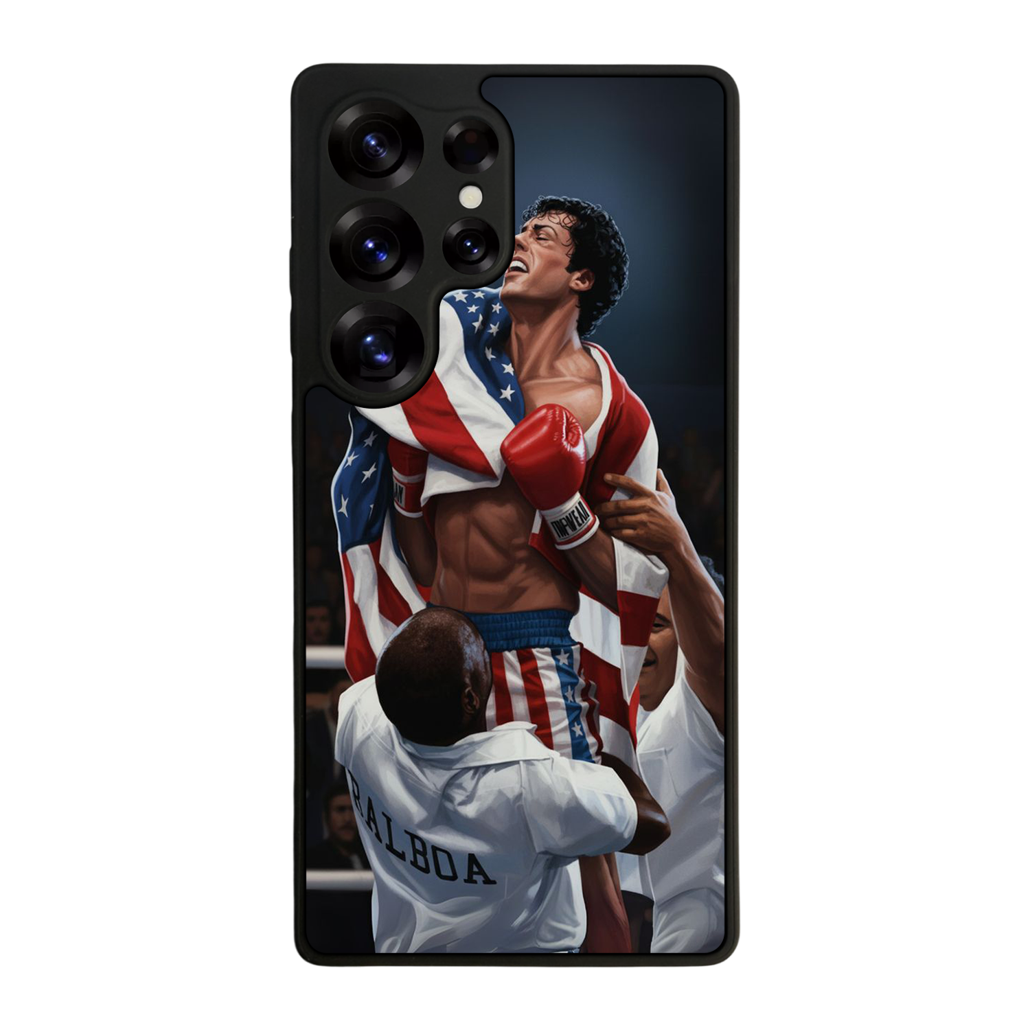 Samsung Galaxy S25 Ultra Uyumlu Rocky Tasarımlı Glossy Premium Kılıf
