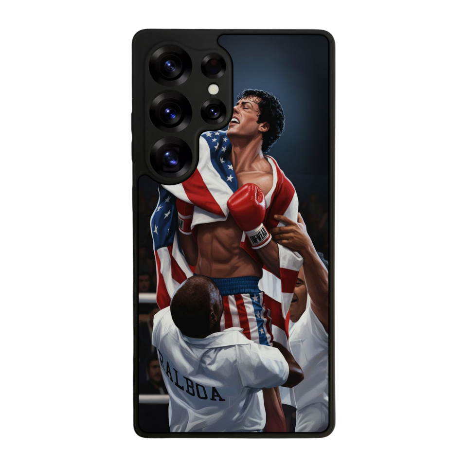 Samsung Galaxy S25 Ultra Uyumlu Rocky Tasarımlı Glossy Premium Kılıf