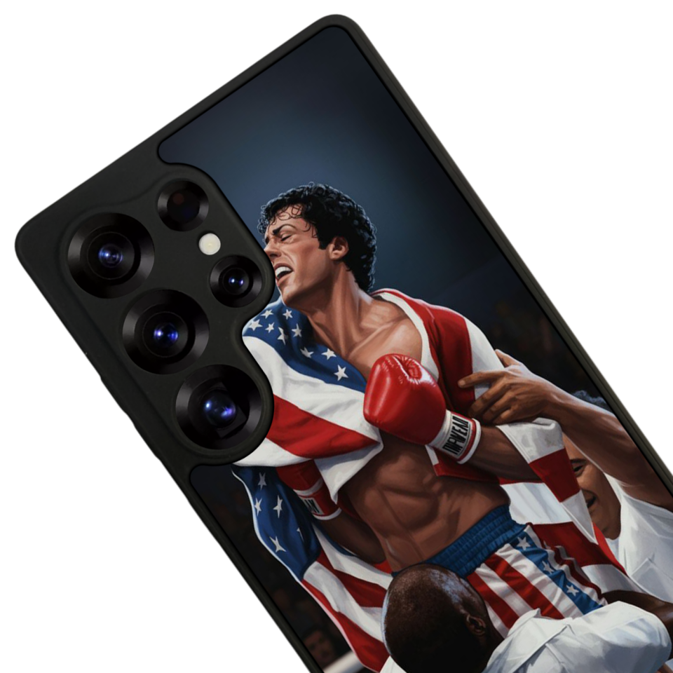 Samsung Galaxy S25 Ultra Uyumlu Rocky Tasarımlı Glossy Premium Kılıf