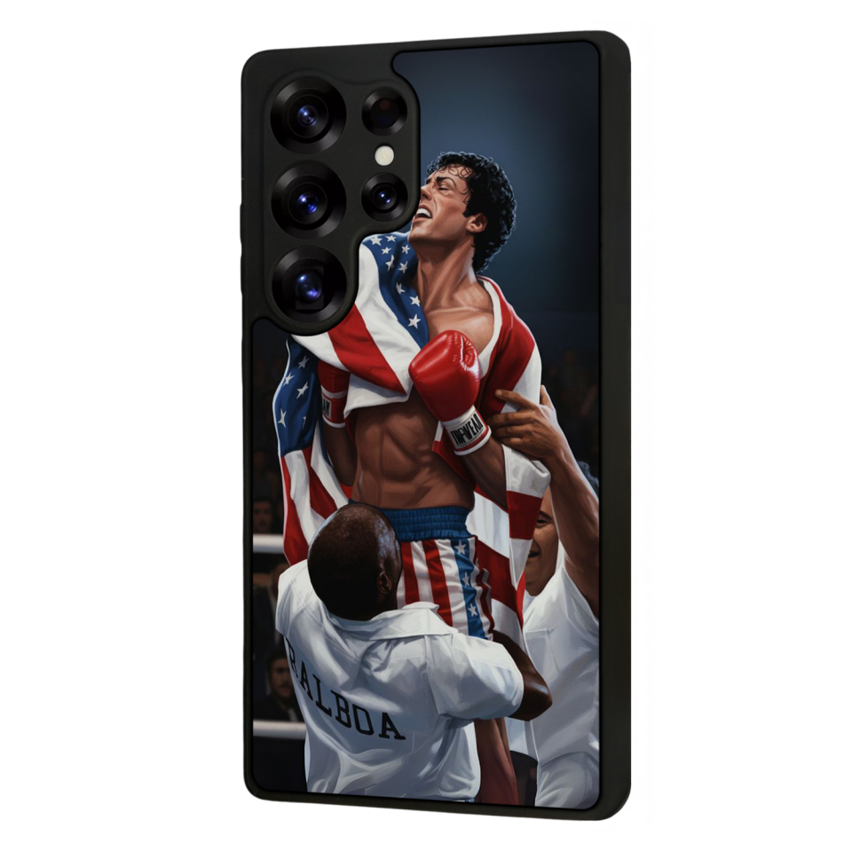 Samsung Galaxy S25 Ultra Uyumlu Rocky Tasarımlı Glossy Premium Kılıf