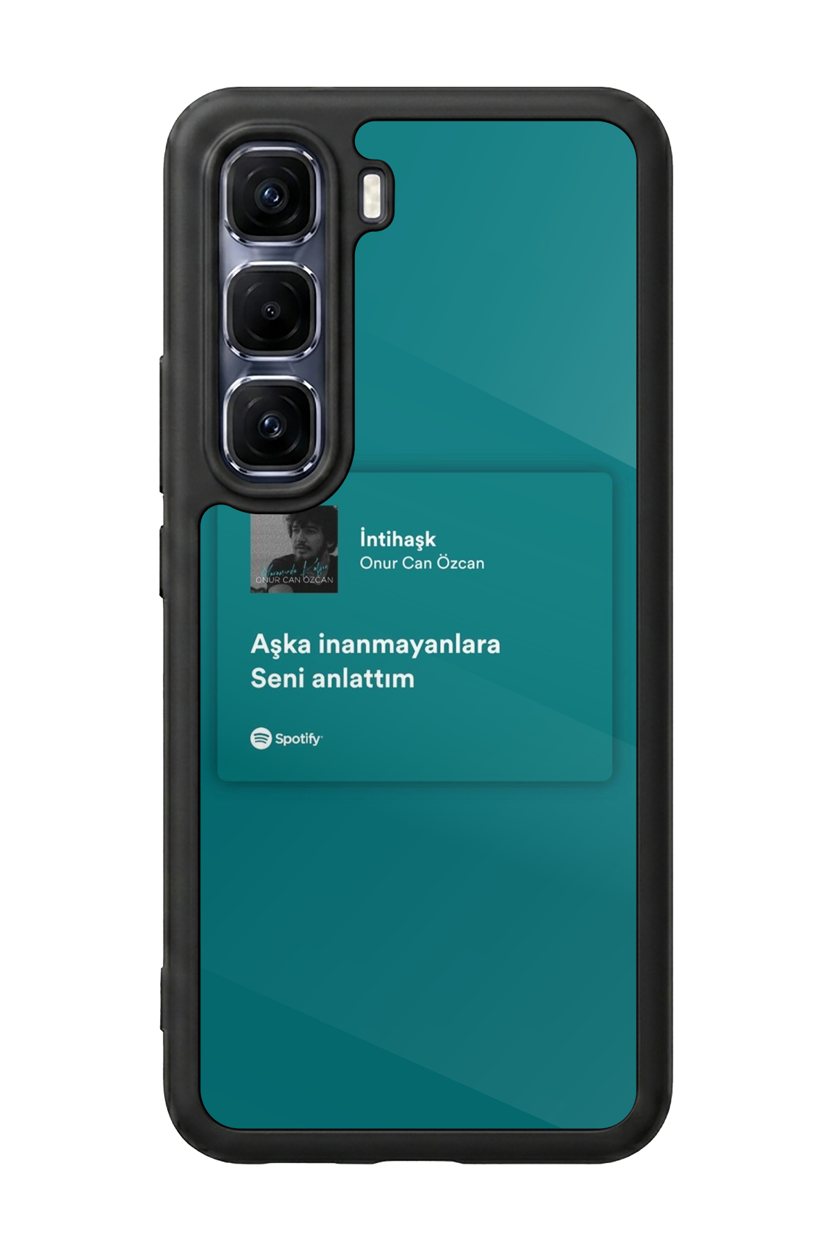Infinix Hot 60 Pro Plus Uyumlu Sarki Sozleri Tasarımlı Glossy Premium Kılıf