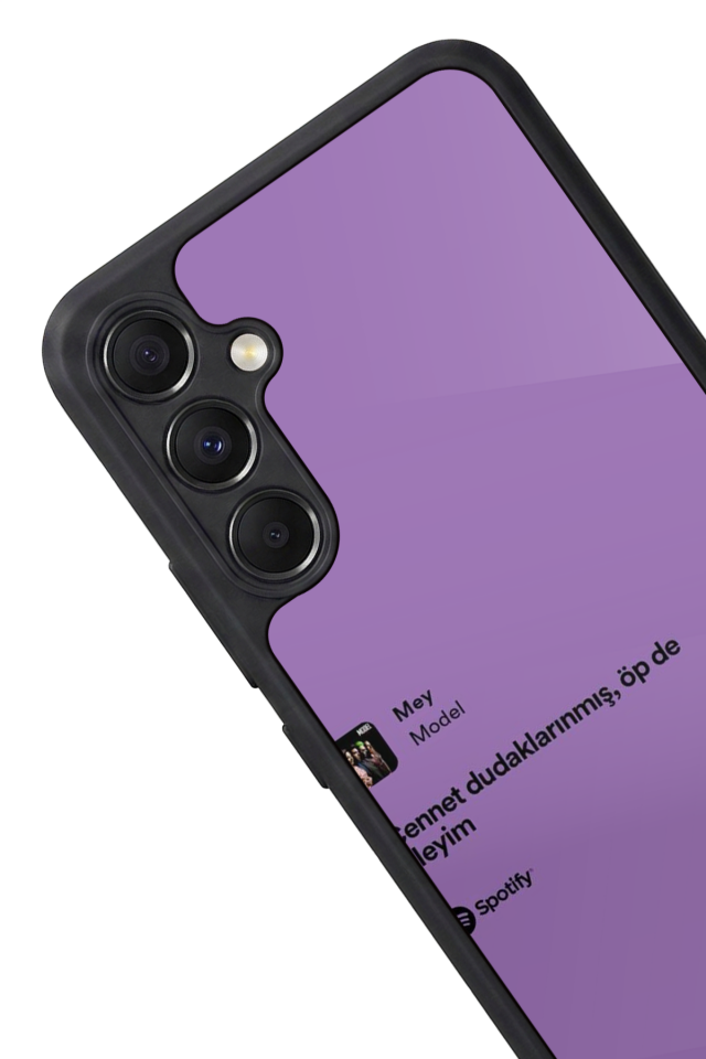 Samsung Galaxy A34 Uyumlu Sarki Sozleri Tasarımlı Glossy Premium Kılıf