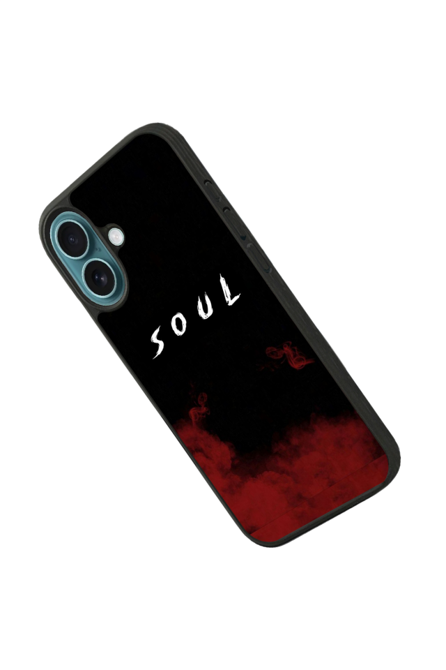 iPhone 16 Plus Uyumlu SOUL Tasarımlı Glossy Premium Kılıf