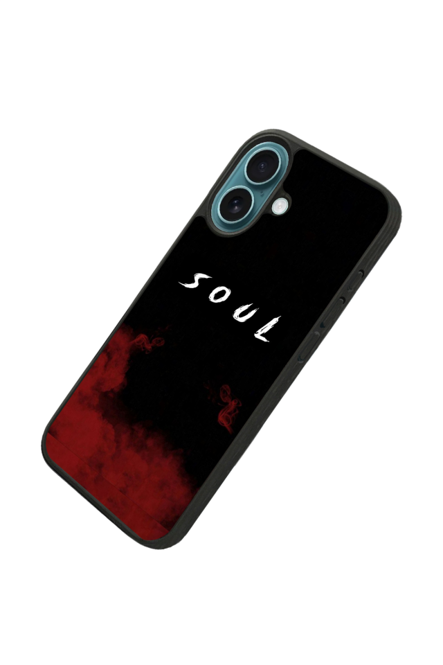 iPhone 16 Plus Uyumlu SOUL Tasarımlı Glossy Premium Kılıf