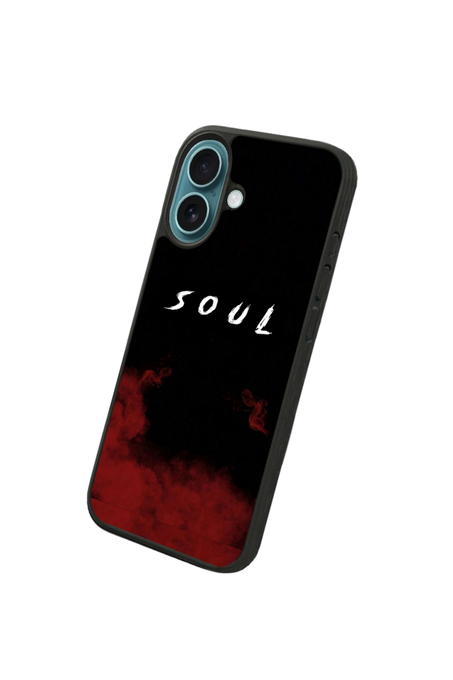 iPhone 16 Plus Uyumlu SOUL Tasarımlı Glossy Premium Kılıf
