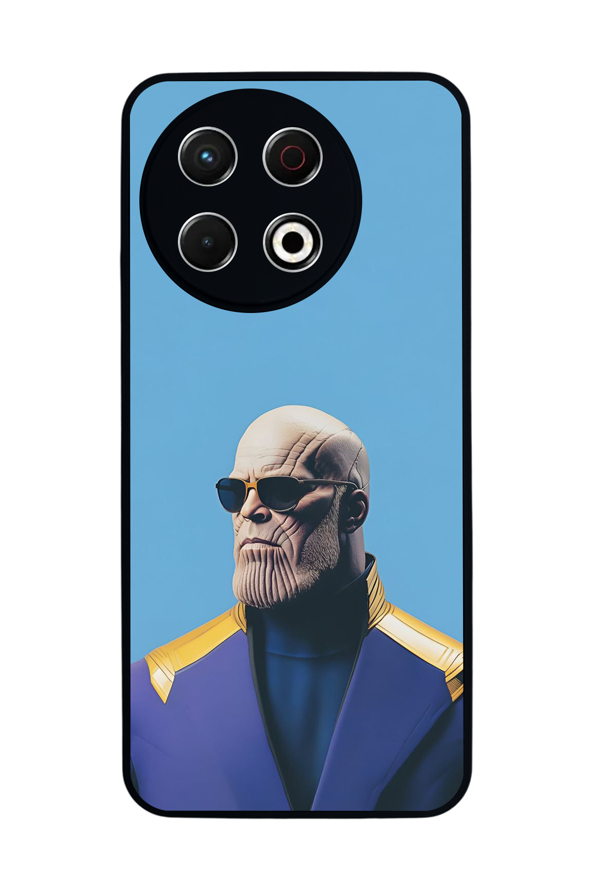 Tecno Spark 30 Pro Uyumlu Thanos Tasarımlı Glossy Premium Kılıf