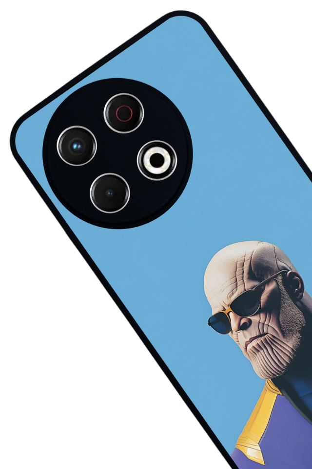 Tecno Spark 30 Pro Uyumlu Thanos Tasarımlı Glossy Premium Kılıf