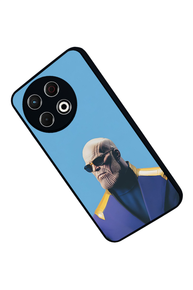 Tecno Spark 30 Pro Uyumlu Thanos Tasarımlı Glossy Premium Kılıf