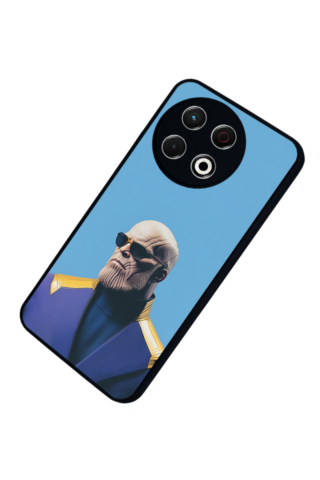 Tecno Spark 30 Pro Uyumlu Thanos Tasarımlı Glossy Premium Kılıf