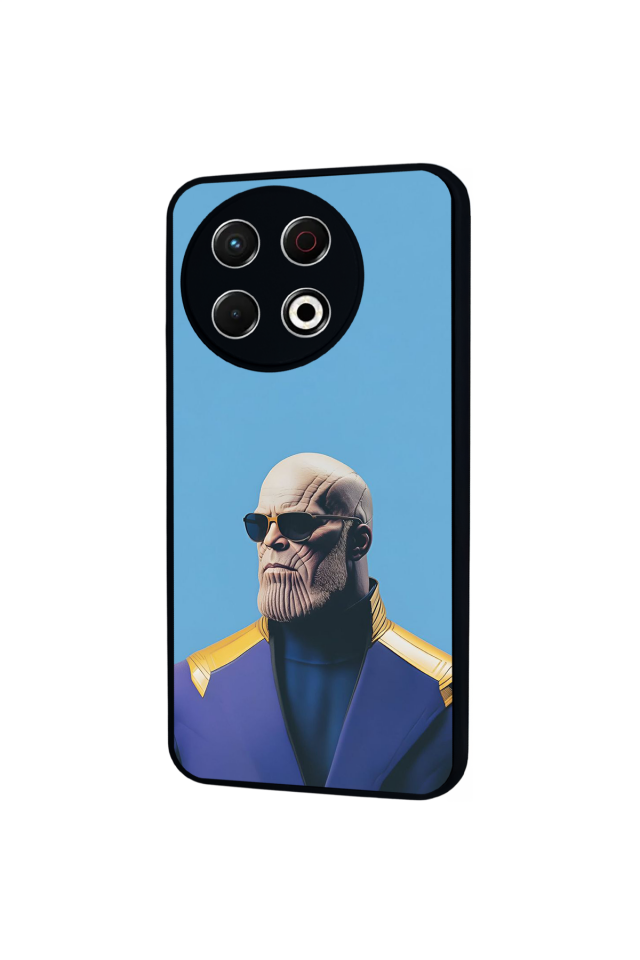Tecno Spark 30 Pro Uyumlu Thanos Tasarımlı Glossy Premium Kılıf