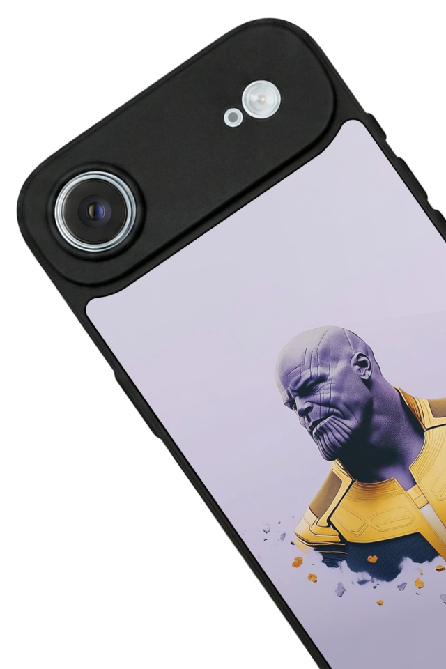 iPhone 17 Air Uyumlu Thanos Tasarımlı Glossy Premium Kılıf