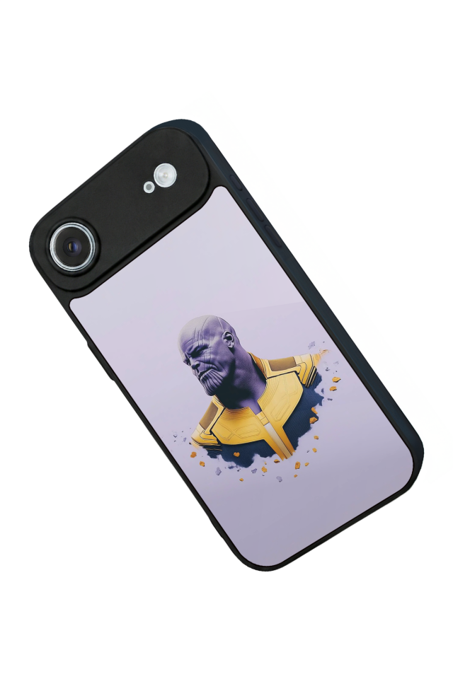 iPhone 17 Air Uyumlu Thanos Tasarımlı Glossy Premium Kılıf