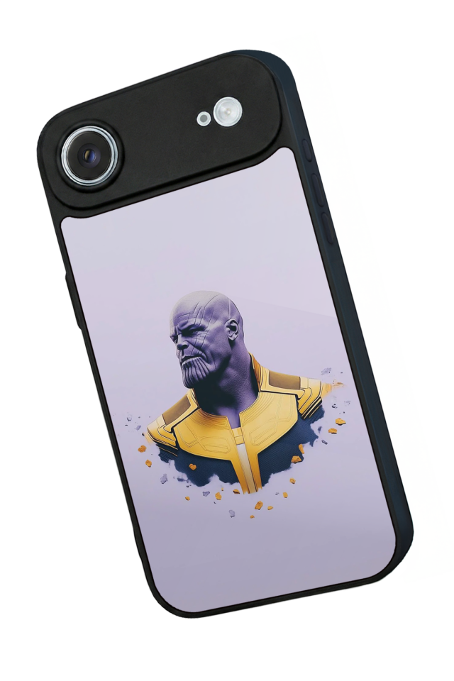 iPhone 17 Air Uyumlu Thanos Tasarımlı Glossy Premium Kılıf