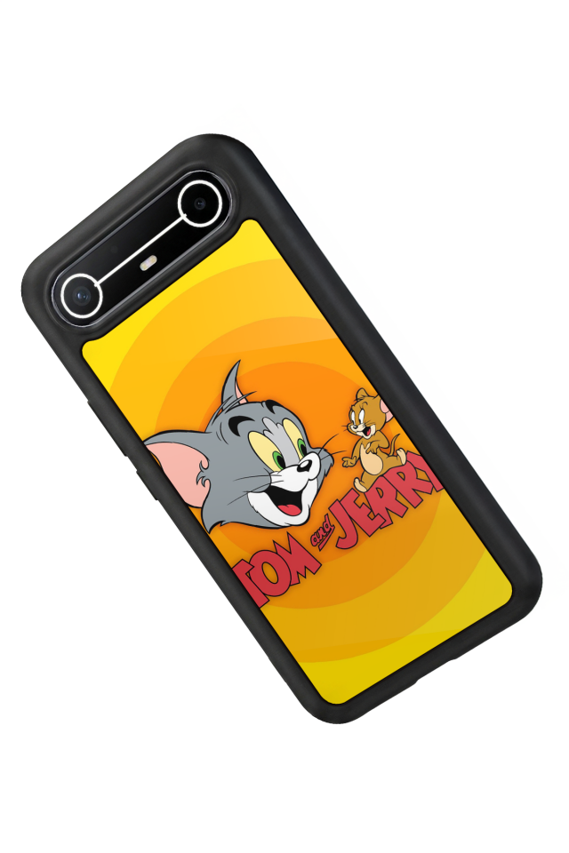 Tecno Spark Slim 5G Uyumlu Tom And Jerry Tasarımlı Glossy Premium Kılıf