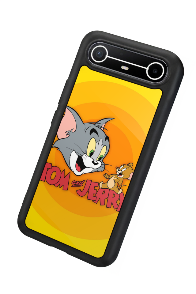 Tecno Spark Slim 5G Uyumlu Tom And Jerry Tasarımlı Glossy Premium Kılıf