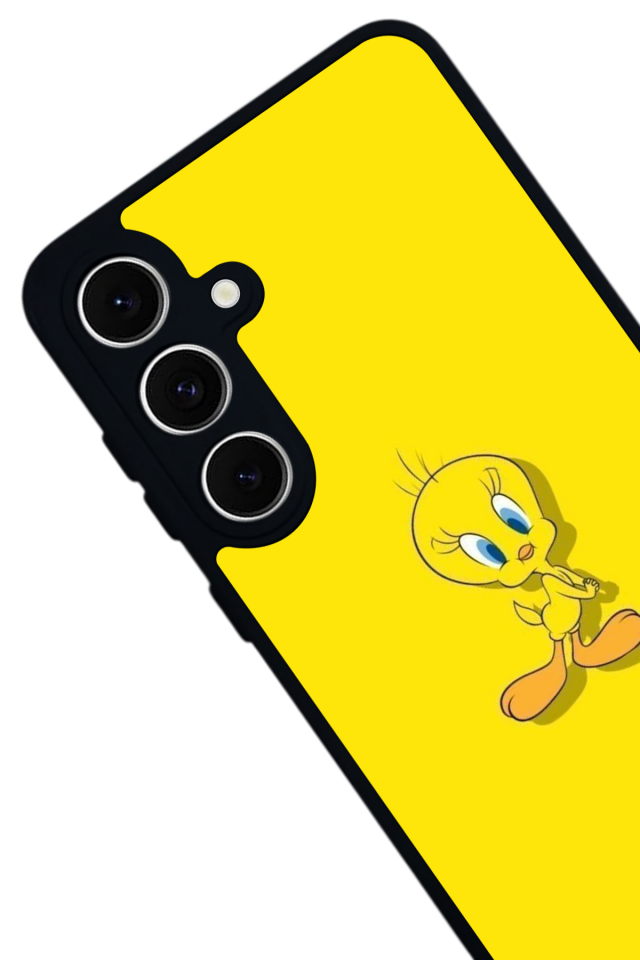 Samsung Galaxy A16 Uyumlu Tweety Tasarımlı Glossy Premium Kılıf