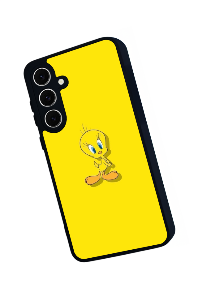 Samsung Galaxy A16 Uyumlu Tweety Tasarımlı Glossy Premium Kılıf