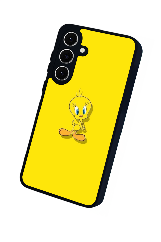 Samsung Galaxy A16 Uyumlu Tweety Tasarımlı Glossy Premium Kılıf