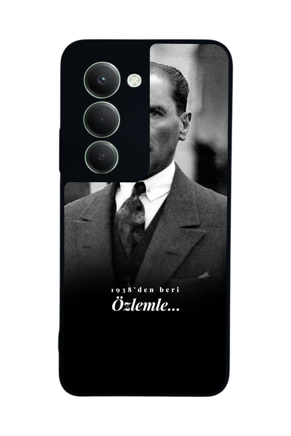 Xiaomi Redmi 15 5G Uyumlu Mustafa Kemal Ataturk Tasarımlı Glossy Premium Kılıf