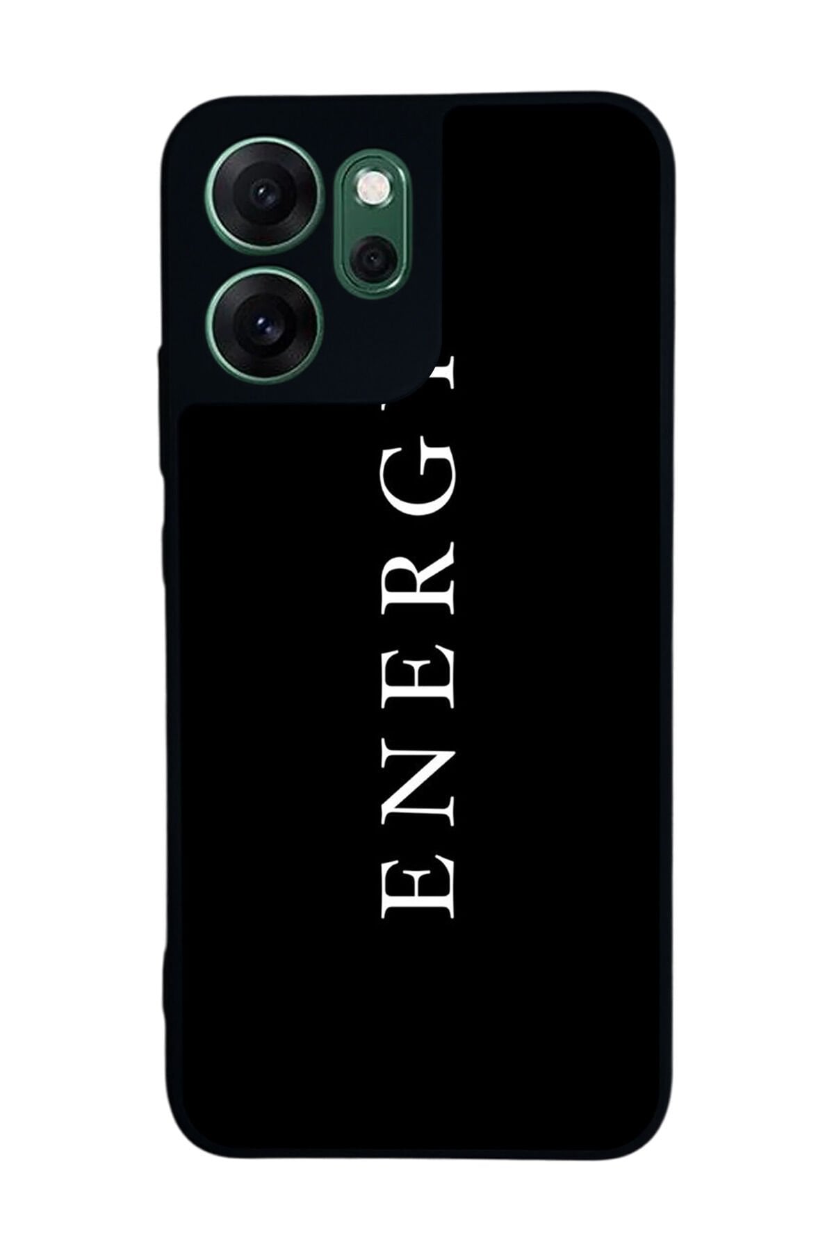 Oppo Reno 14F Uyumlu Energy Tasarımlı Glossy Premium Kılıf