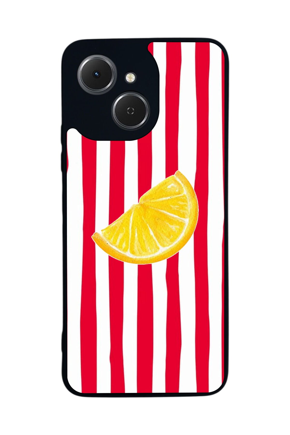 Tecno Spark 40C Uyumlu Limon Tasarımlı Glossy Premium Kılıf
