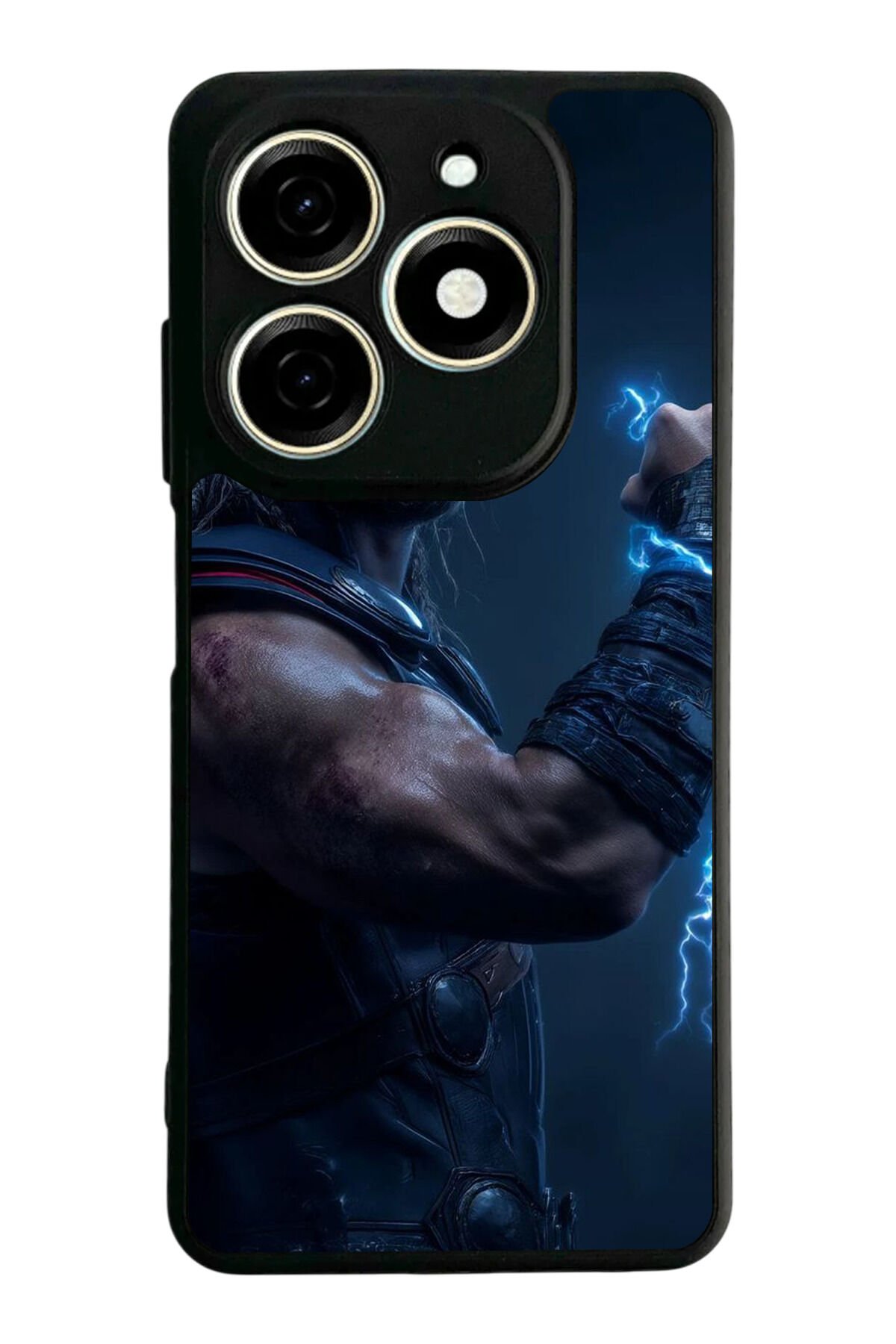 Tecno Spark 20/20C Uyumlu Thor Tasarımlı Glossy Premium Kılıf