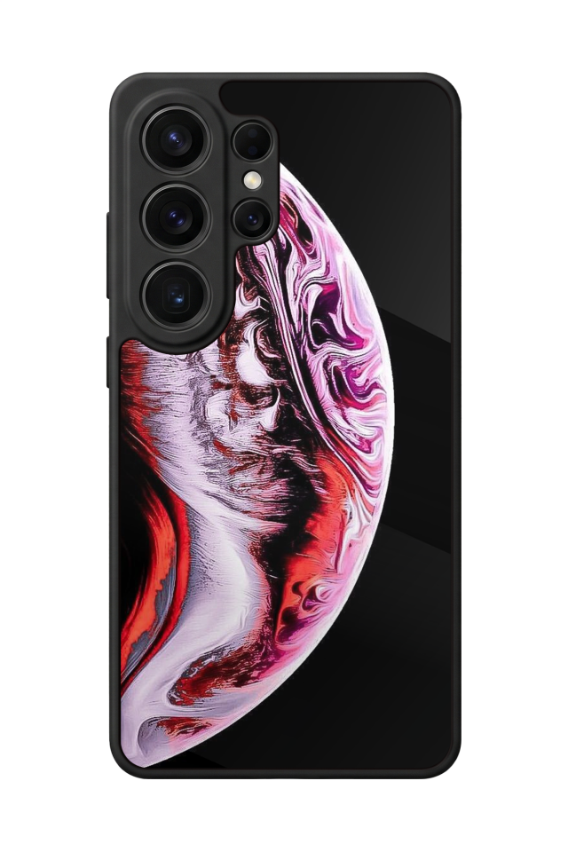 Samsung Galaxy S26 Ultra Uyumlu Ay Tasarımlı Glossy Premium Kılıf