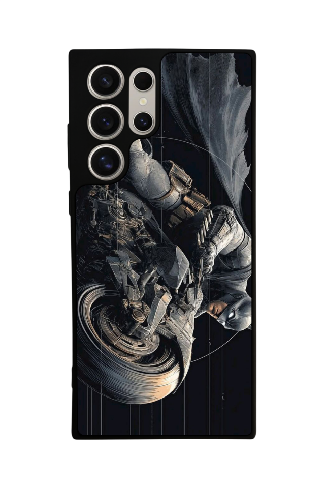 Samsung Galaxy S23 Ultra Uyumlu Batman Tasarımlı Glossy Premium Kılıf