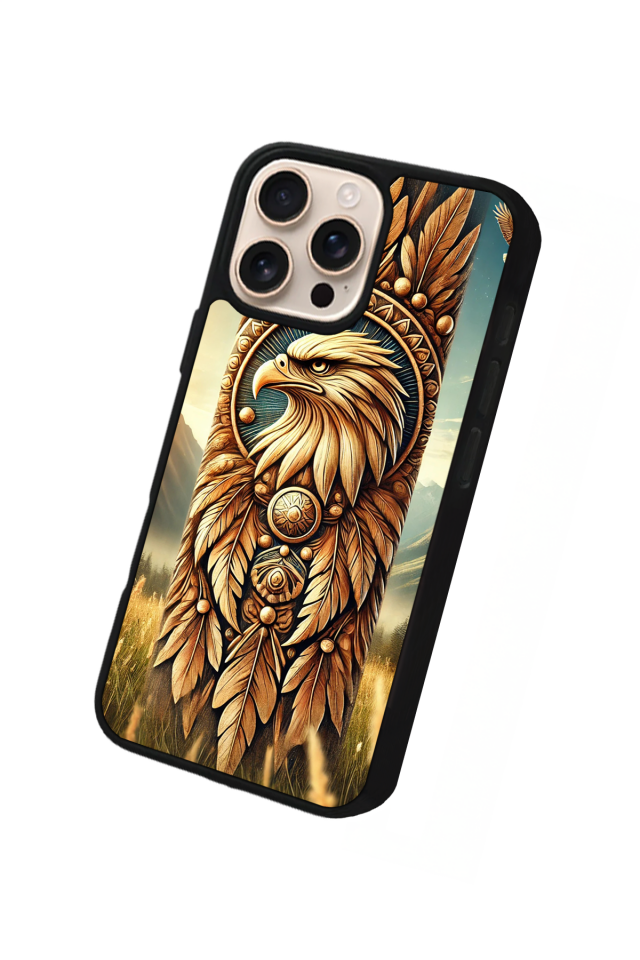 iPhone 15 Pro Uyumlu Besiktas Tasarımlı Glossy Premium Kılıf
