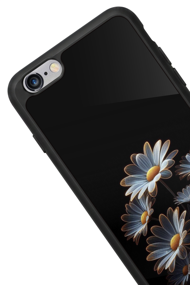 iPhone 6 Plus Uyumlu Cicek Tasarımlı Glossy Premium Kılıf