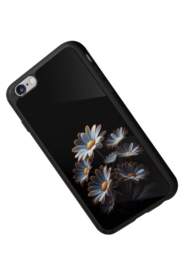 iPhone 6 Plus Uyumlu Cicek Tasarımlı Glossy Premium Kılıf