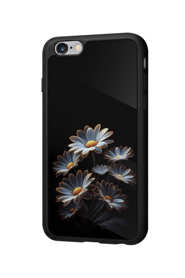 iPhone 6 Plus Uyumlu Cicek Tasarımlı Glossy Premium Kılıf