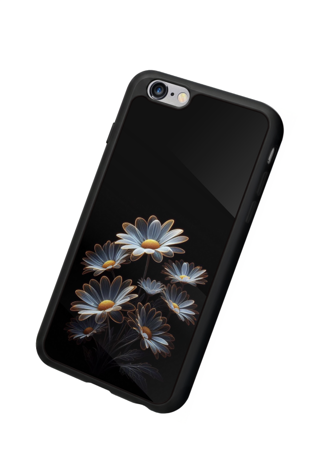 iPhone 6 Plus Uyumlu Cicek Tasarımlı Glossy Premium Kılıf