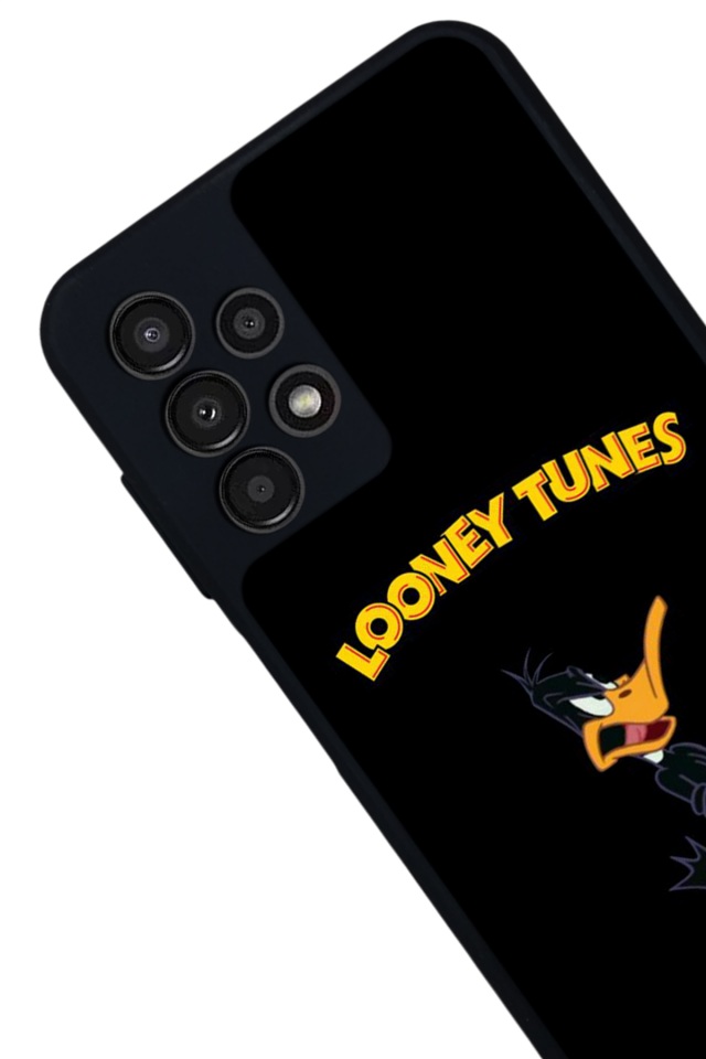 Samsung Galaxy A23 Uyumlu Daffy duck Tasarımlı Glossy Premium Kılıf