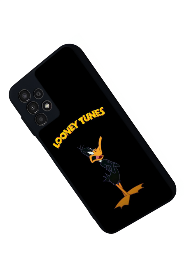 Samsung Galaxy A23 Uyumlu Daffy duck Tasarımlı Glossy Premium Kılıf