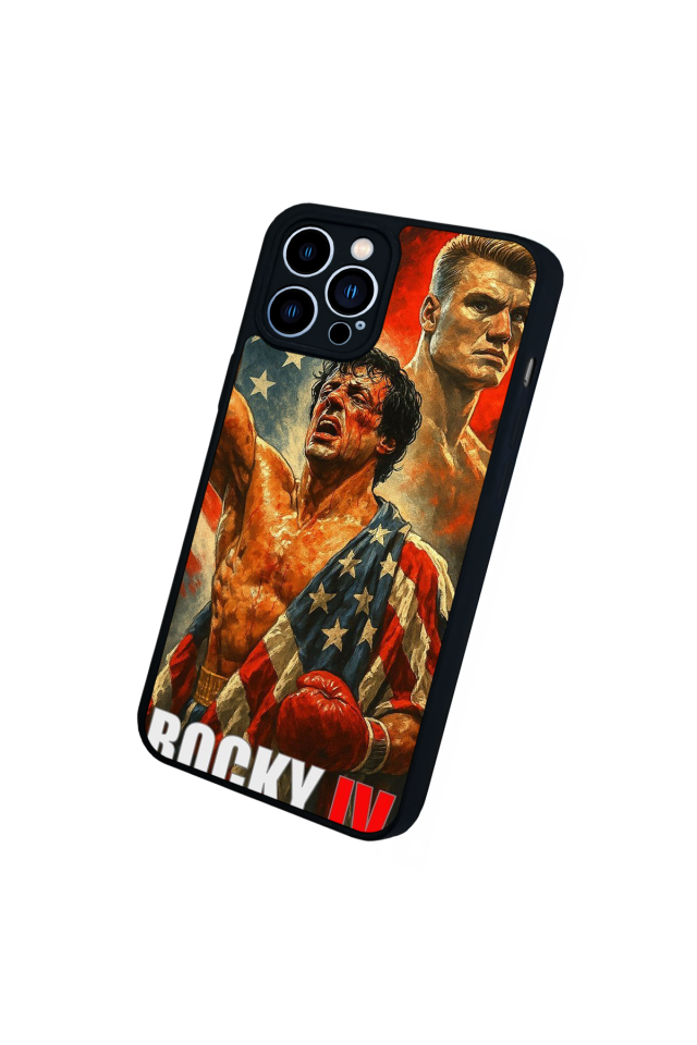 iPhone 12 Pro Max Uyumlu Rocky Tasarımlı Glossy Premium Kılıf