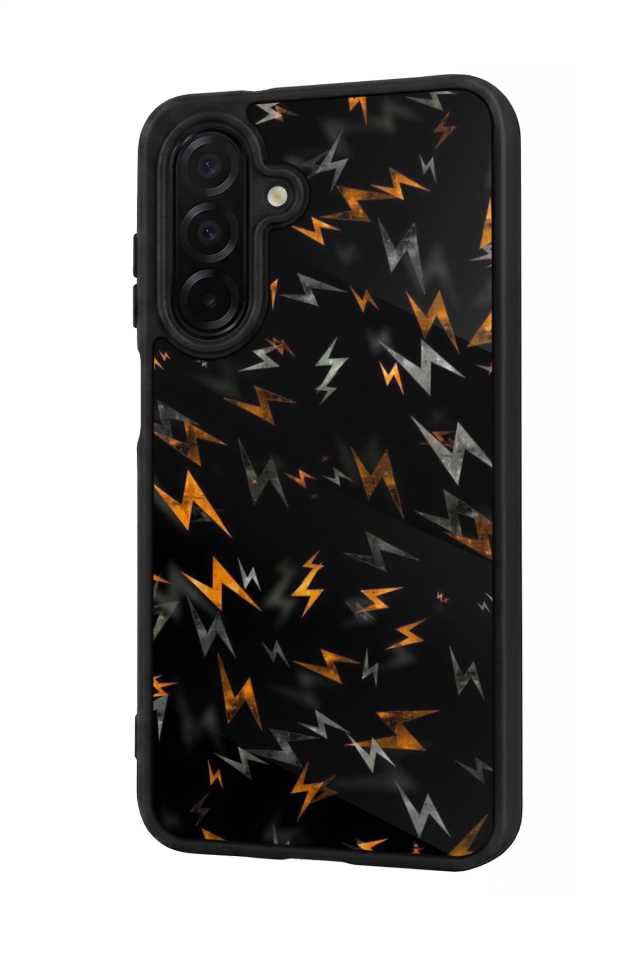 Samsung Galaxy A26 Uyumlu Simsek Tasarımlı Glossy Premium Kılıf