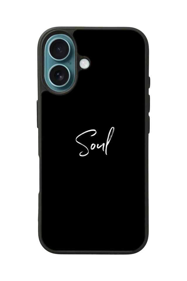iPhone 16 Plus Uyumlu SOUL Tasarımlı Glossy Premium Kılıf