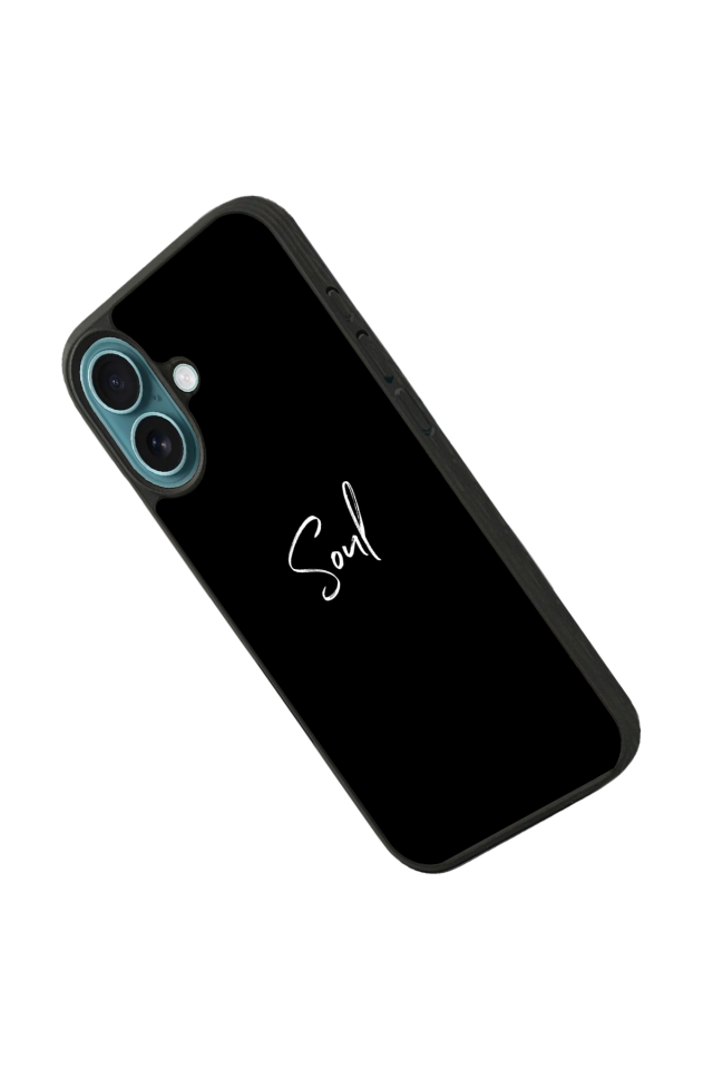 iPhone 16 Plus Uyumlu SOUL Tasarımlı Glossy Premium Kılıf