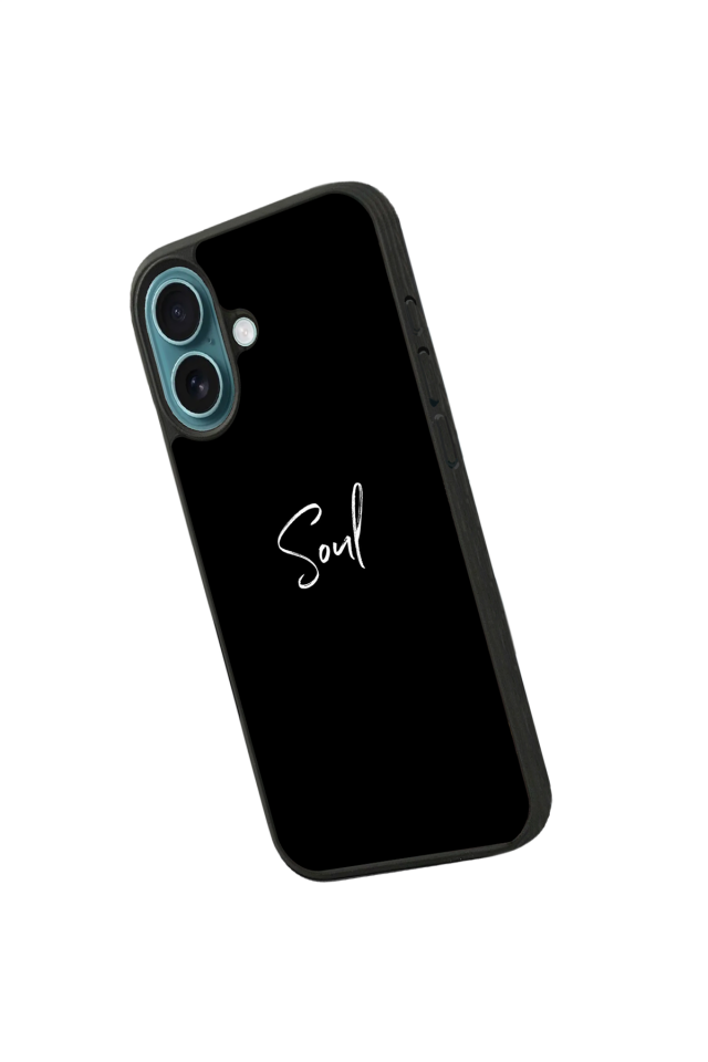 iPhone 16 Plus Uyumlu SOUL Tasarımlı Glossy Premium Kılıf