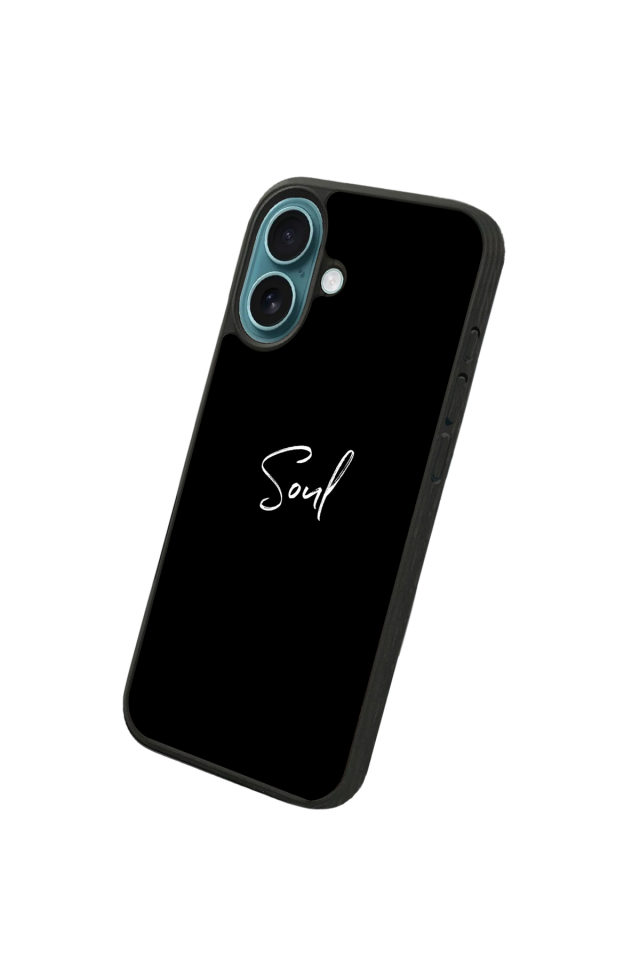iPhone 16 Plus Uyumlu SOUL Tasarımlı Glossy Premium Kılıf