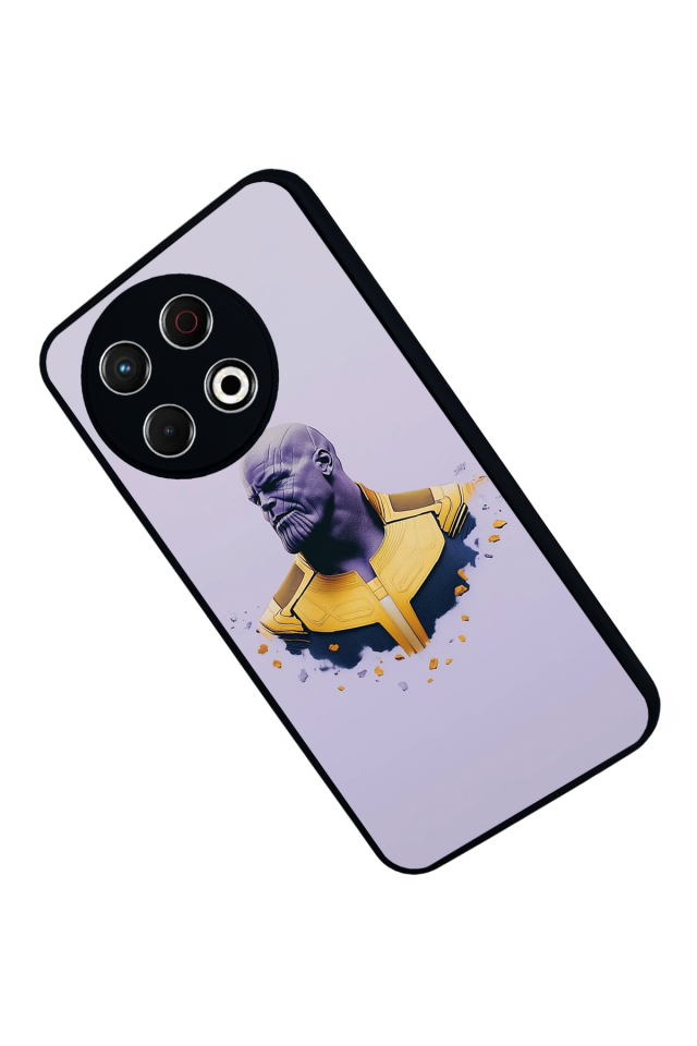 Tecno Spark 30 Pro Uyumlu Thanos Tasarımlı Glossy Premium Kılıf