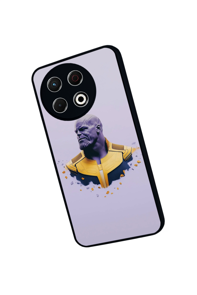 Tecno Spark 30 Pro Uyumlu Thanos Tasarımlı Glossy Premium Kılıf