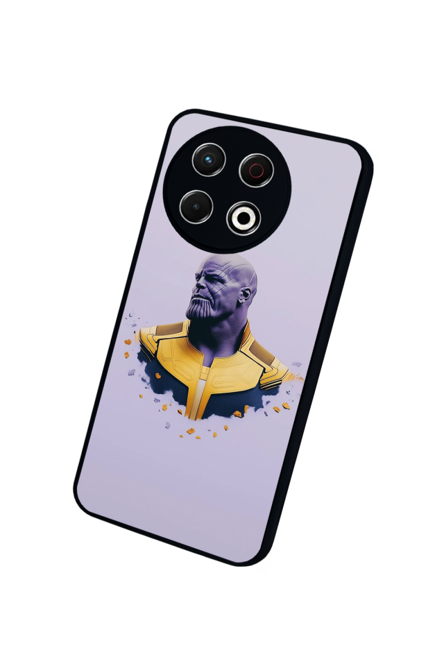 Tecno Spark 30 Pro Uyumlu Thanos Tasarımlı Glossy Premium Kılıf