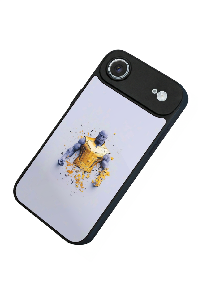 iPhone 17 Air Uyumlu Thanos Tasarımlı Glossy Premium Kılıf