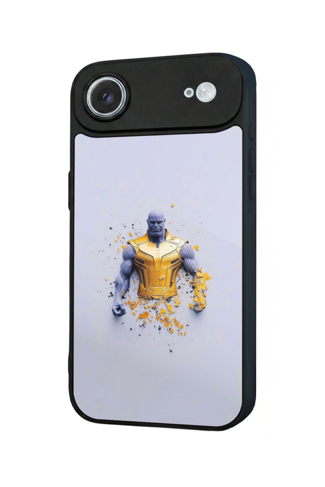 iPhone 17 Air Uyumlu Thanos Tasarımlı Glossy Premium Kılıf