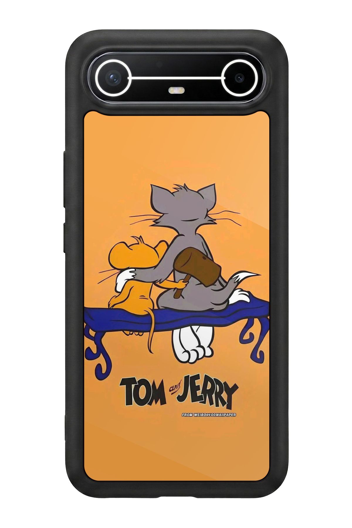 Tecno Spark Slim 5G Uyumlu Tom And Jerry Tasarımlı Glossy Premium Kılıf