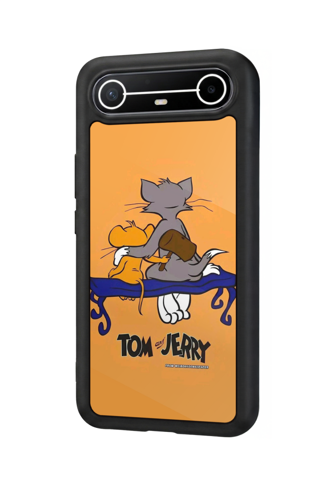 Tecno Spark Slim 5G Uyumlu Tom And Jerry Tasarımlı Glossy Premium Kılıf