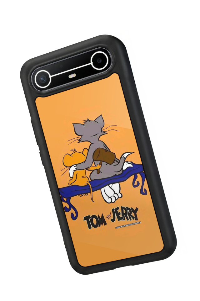 Tecno Spark Slim 5G Uyumlu Tom And Jerry Tasarımlı Glossy Premium Kılıf