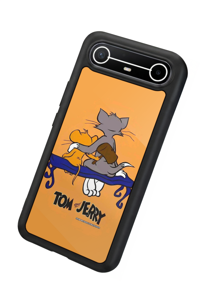 Tecno Spark Slim 5G Uyumlu Tom And Jerry Tasarımlı Glossy Premium Kılıf